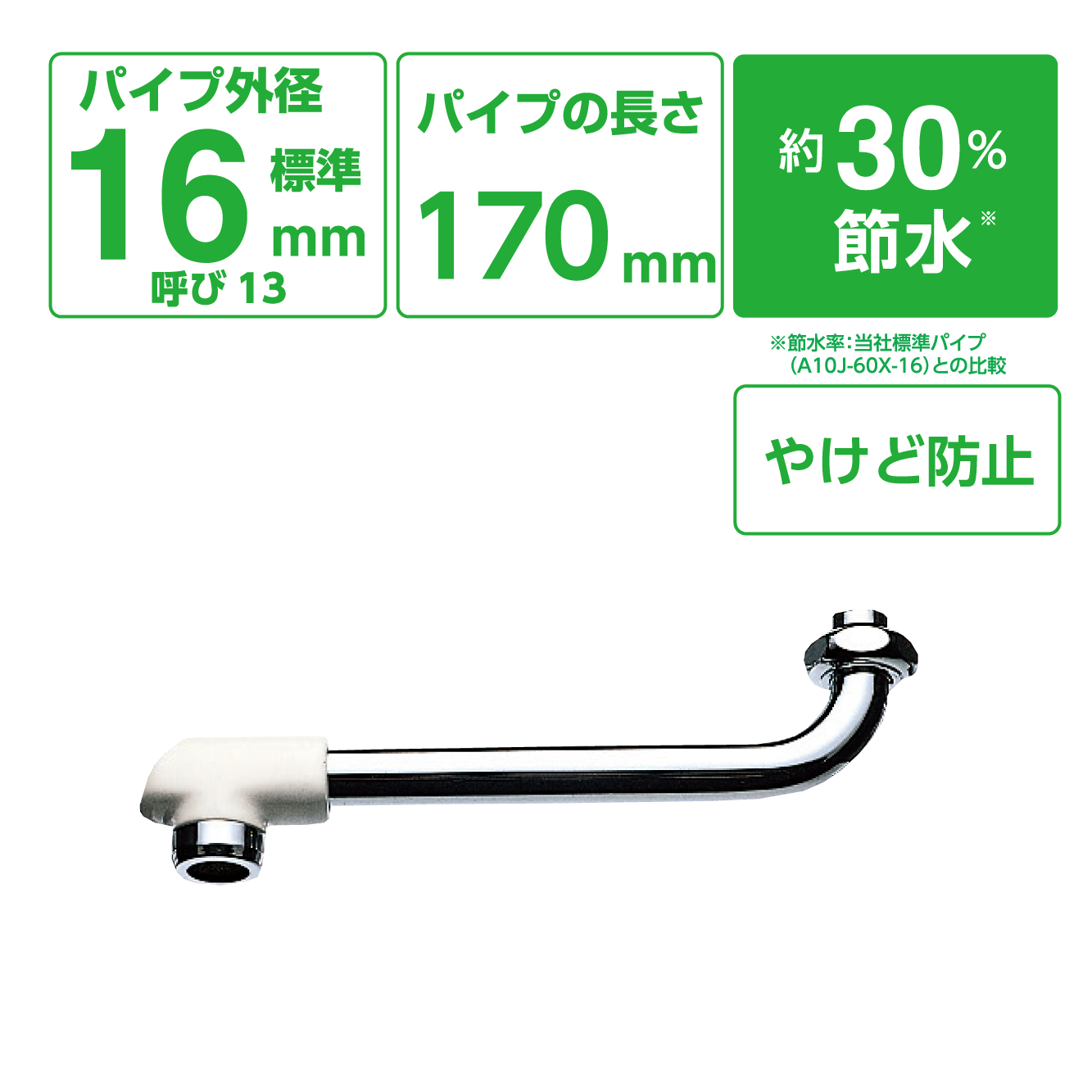 節水断熱自在パイプ PA10DG-60X-16