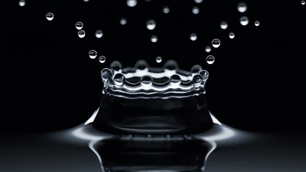 水滴のイメージ映像